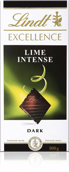Шоколад Lindt Excellence Темный с лаймом 100 г