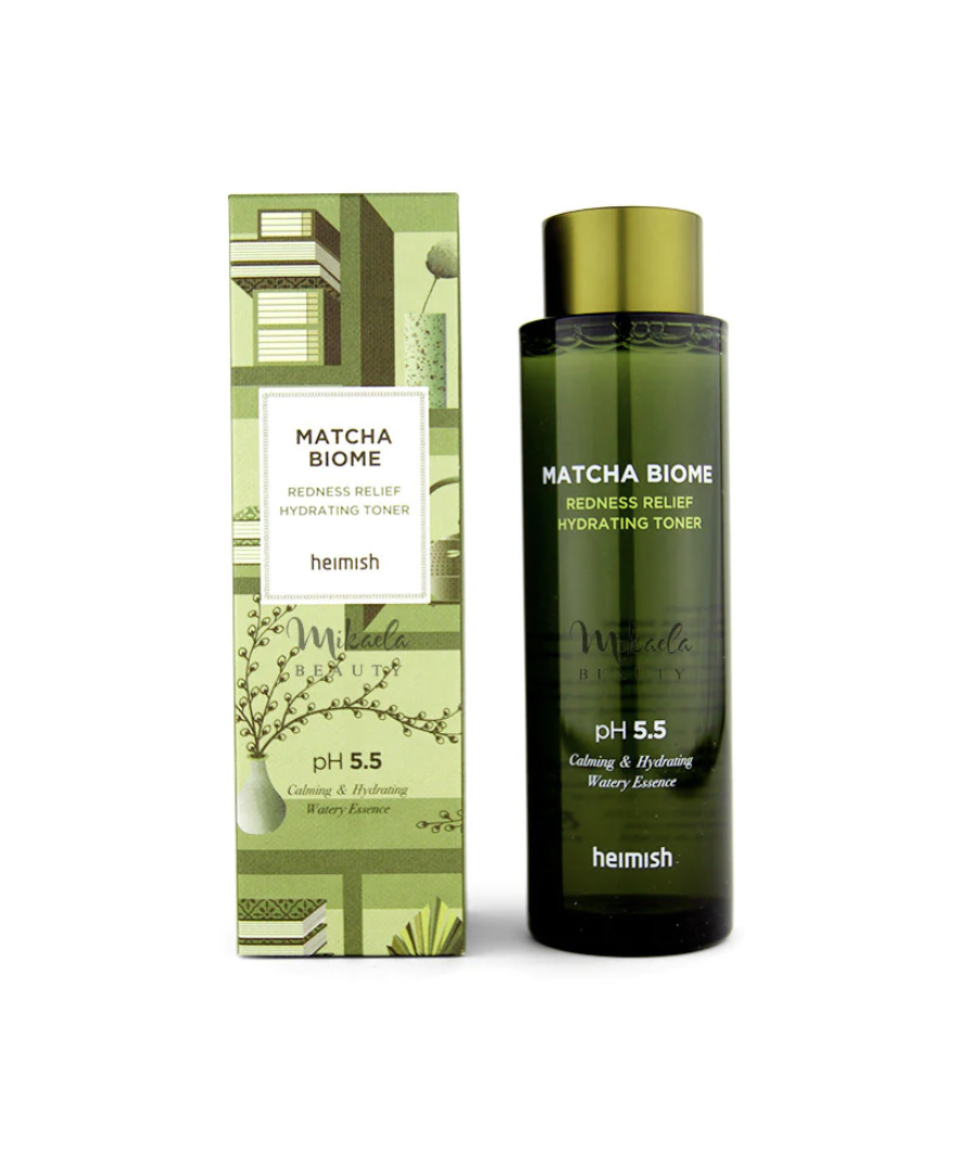 

Тонер Heimish увлажняющий успокаивающий 150 мл, MATCHA BIOME REDNESS RELIEF HYDRATING TONER