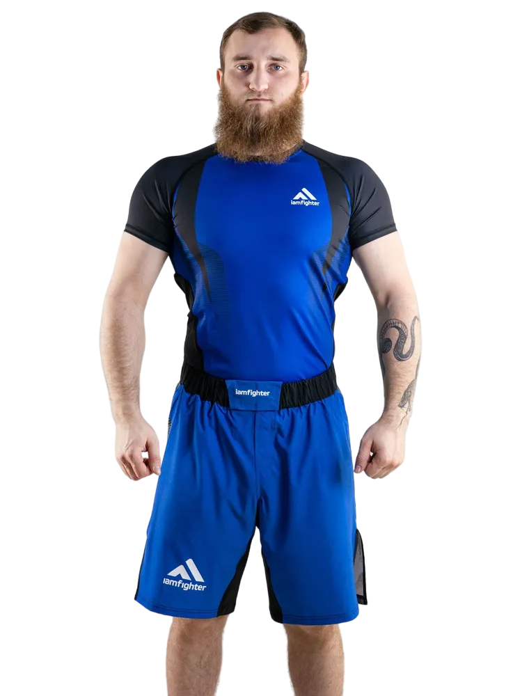 Рашгард Iamfighter basic р.2XL, blue