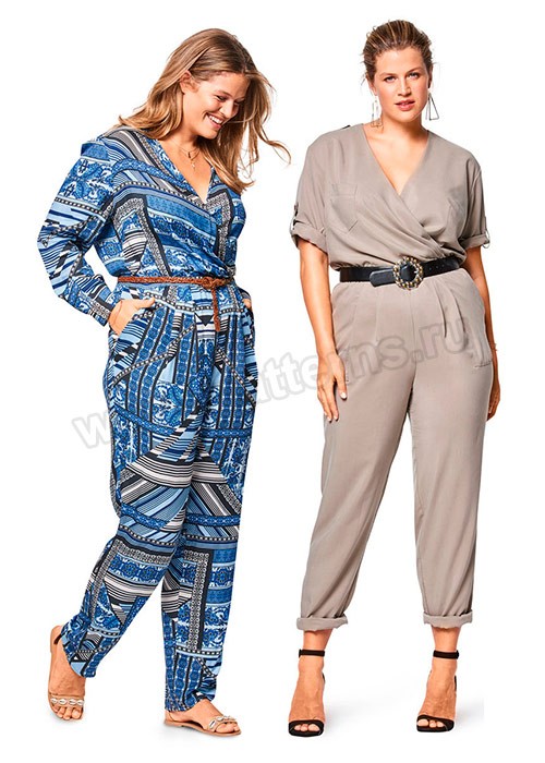 

Выкройка Burda №6444 — Комбинезон