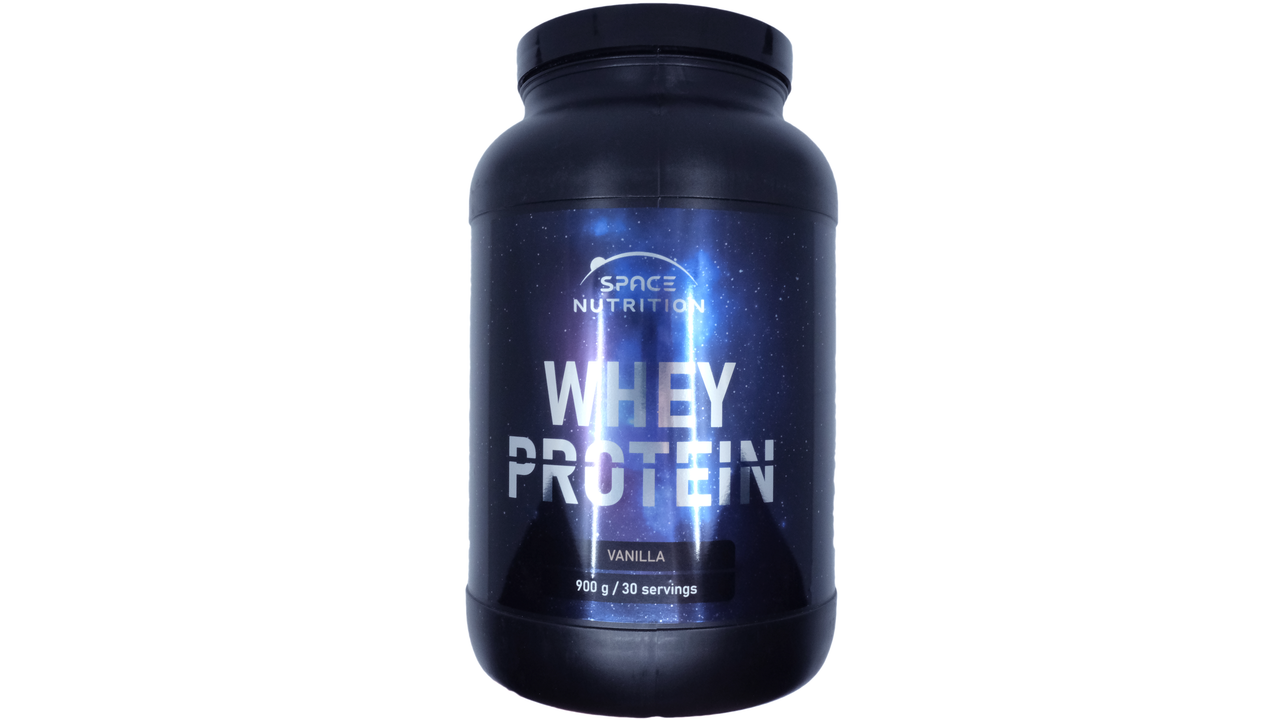 фото Сывороточный протеин space nutrition whey protein 900 гр ваниль