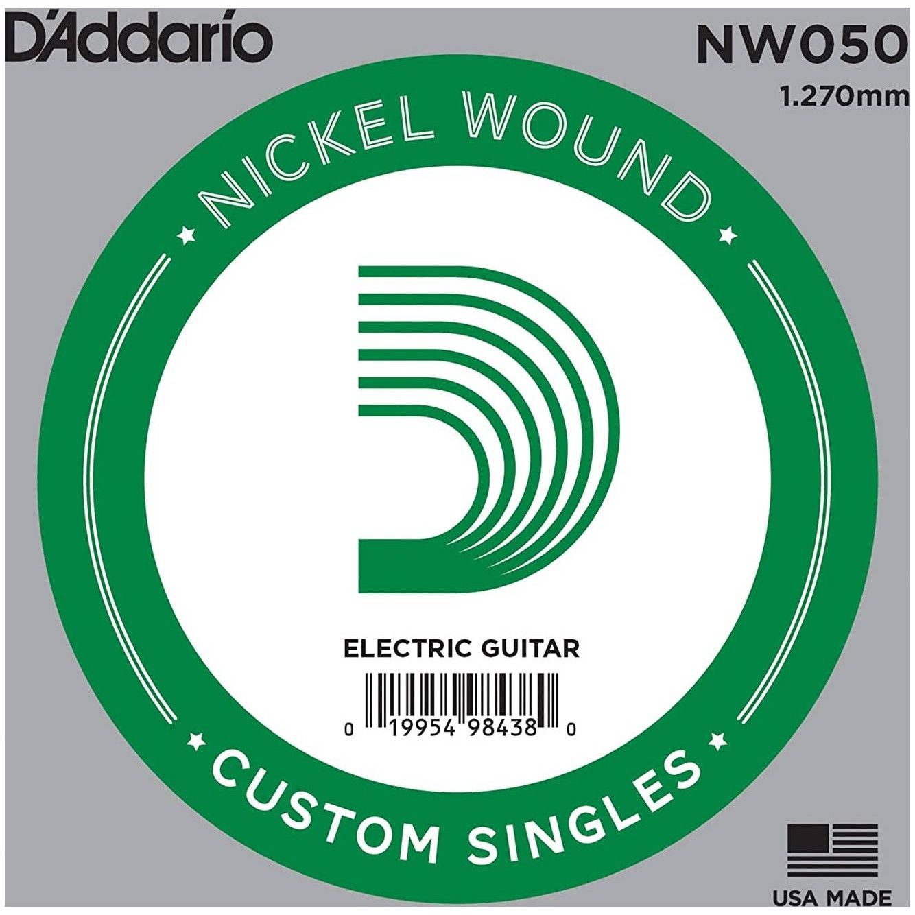 

Струна для электрогитары DAddario NW050 Nickel Wound, NW050 Nickel Wound