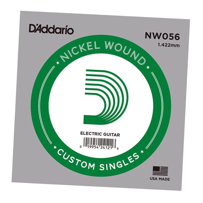 

Струна для электрогитары DAddario NW056 Nickel Wound, NW056 Nickel Wound