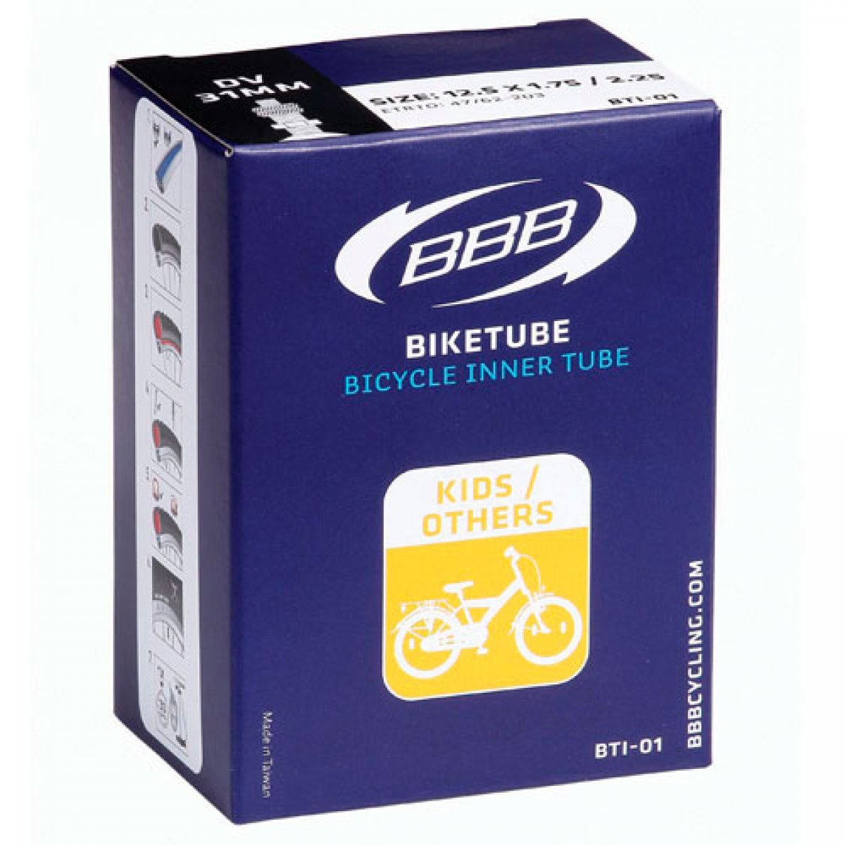 

BTI-11 Камера BBB 16" 1.75x2.125 DV-EP вентиль (Dunlop), BTI-11