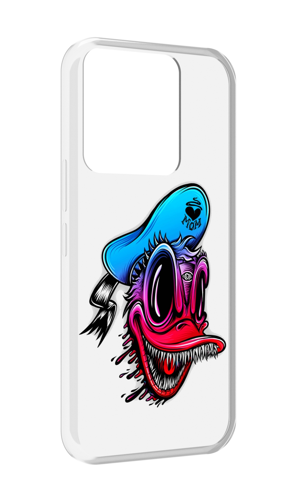 

Чехол MyPads Дональд для Tecno Spark Go 2022 / Tecno Spark 8C, Прозрачный, Tocco