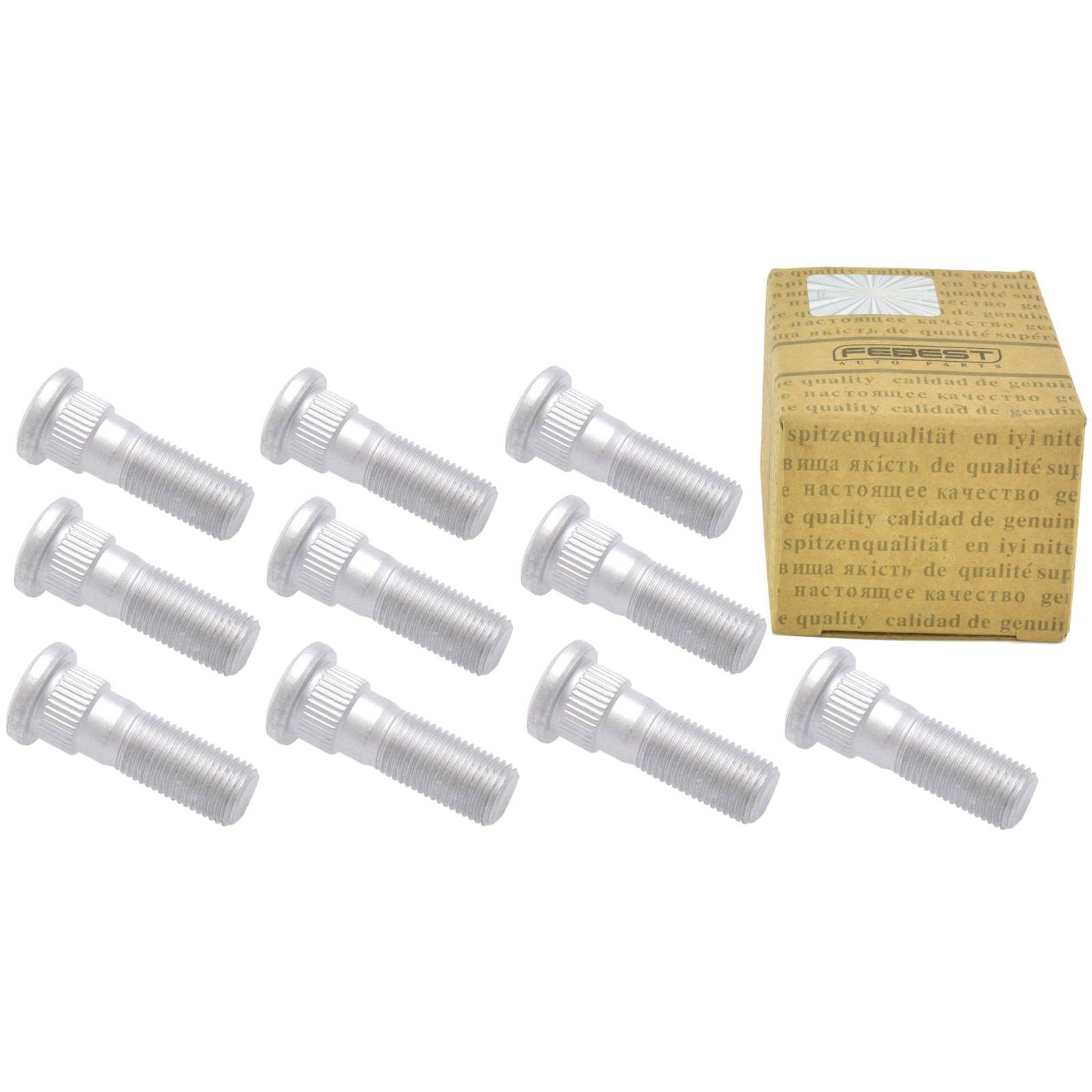 

Шпилька колёсная pcs 10 для автомобилей INFINITI, NISSAN 0284-002-PCS10 FEBEST