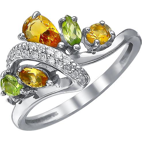 

Кольцо женское Ювелирные традиции Т19К354154М2 р.18, Т19К354154М2