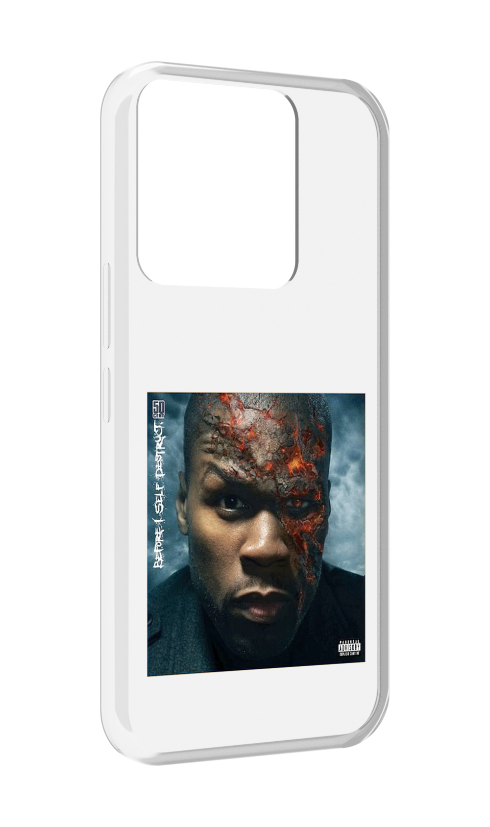 

Чехол MyPads 50 Cent - Before I Self Destruct мужской для Tecno Spark Go 2022, Прозрачный, Tocco