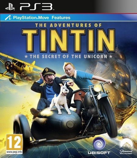 Приключения Тинтина: Тайна Единорога (The Adventures of Tintin) PlayStation Move (PS3)