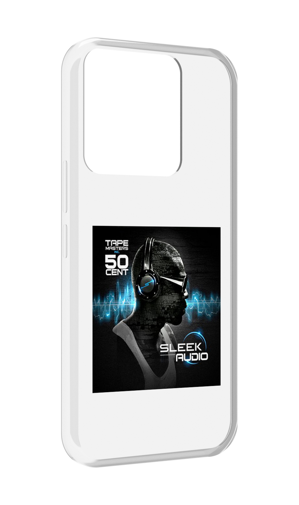 

Чехол MyPads 50 Cent - Sleek Audio для Tecno Spark Go 2022 / Tecno Spark 8C, Прозрачный, Tocco