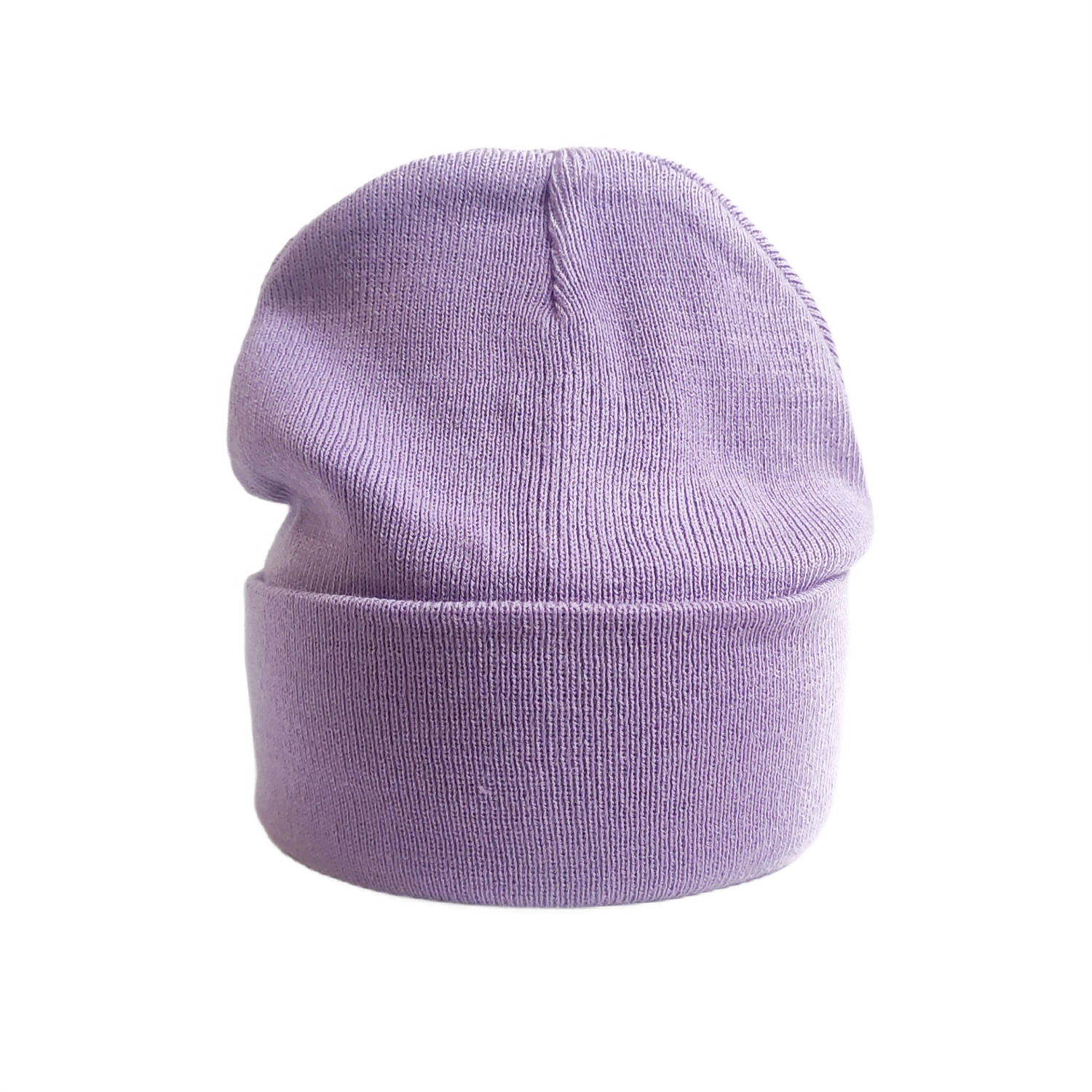 Шапка бини унисекс ТиК 101 сиреневая р.54-58