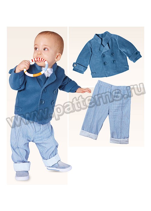 

Выкройка Burda №9409 — Курточка, Брючки