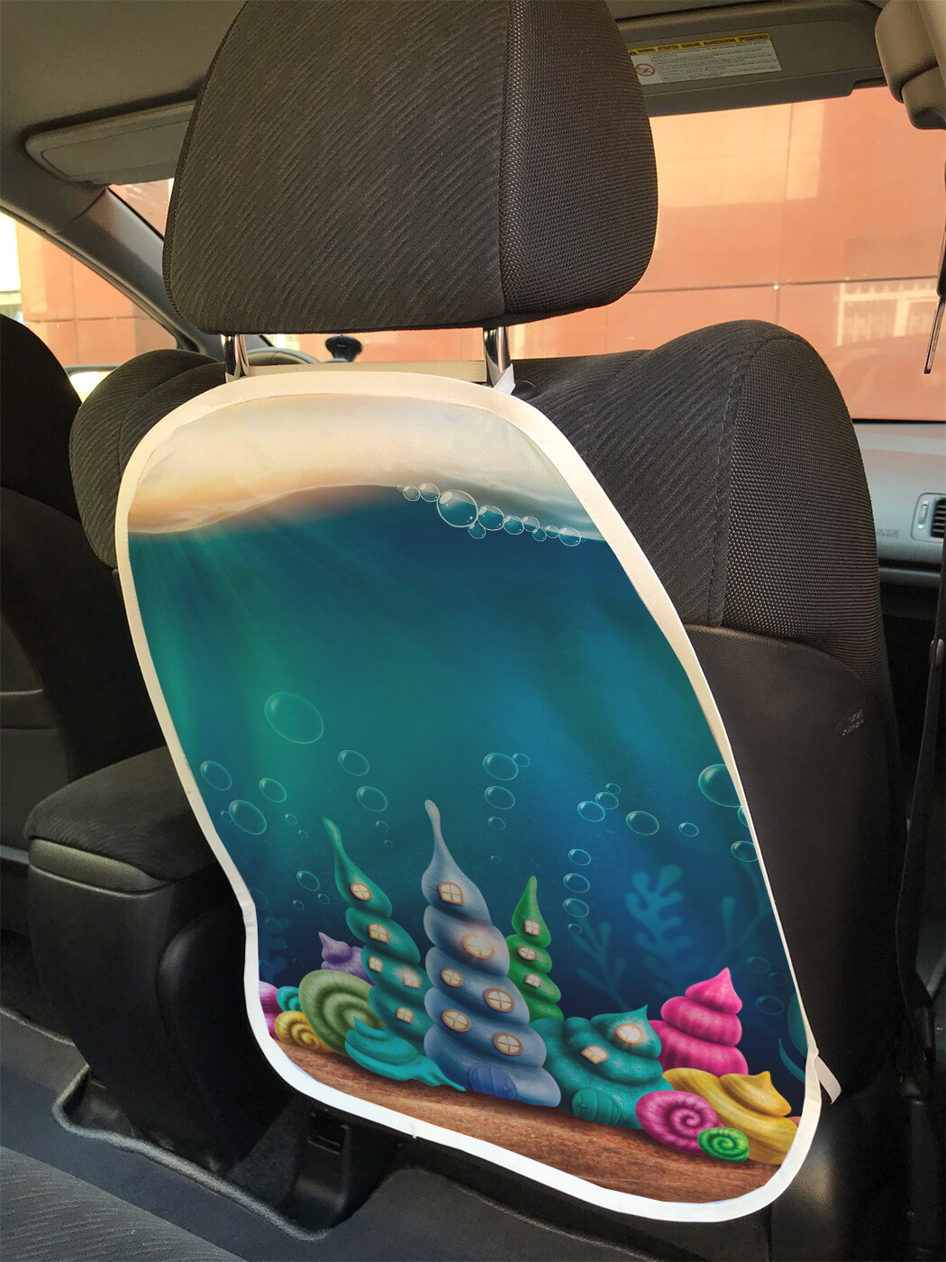 

Накидка на спинку сиденья JoyArty Ракушки прячутся от солнца, 45х62, Ракушки прячутся от солнца