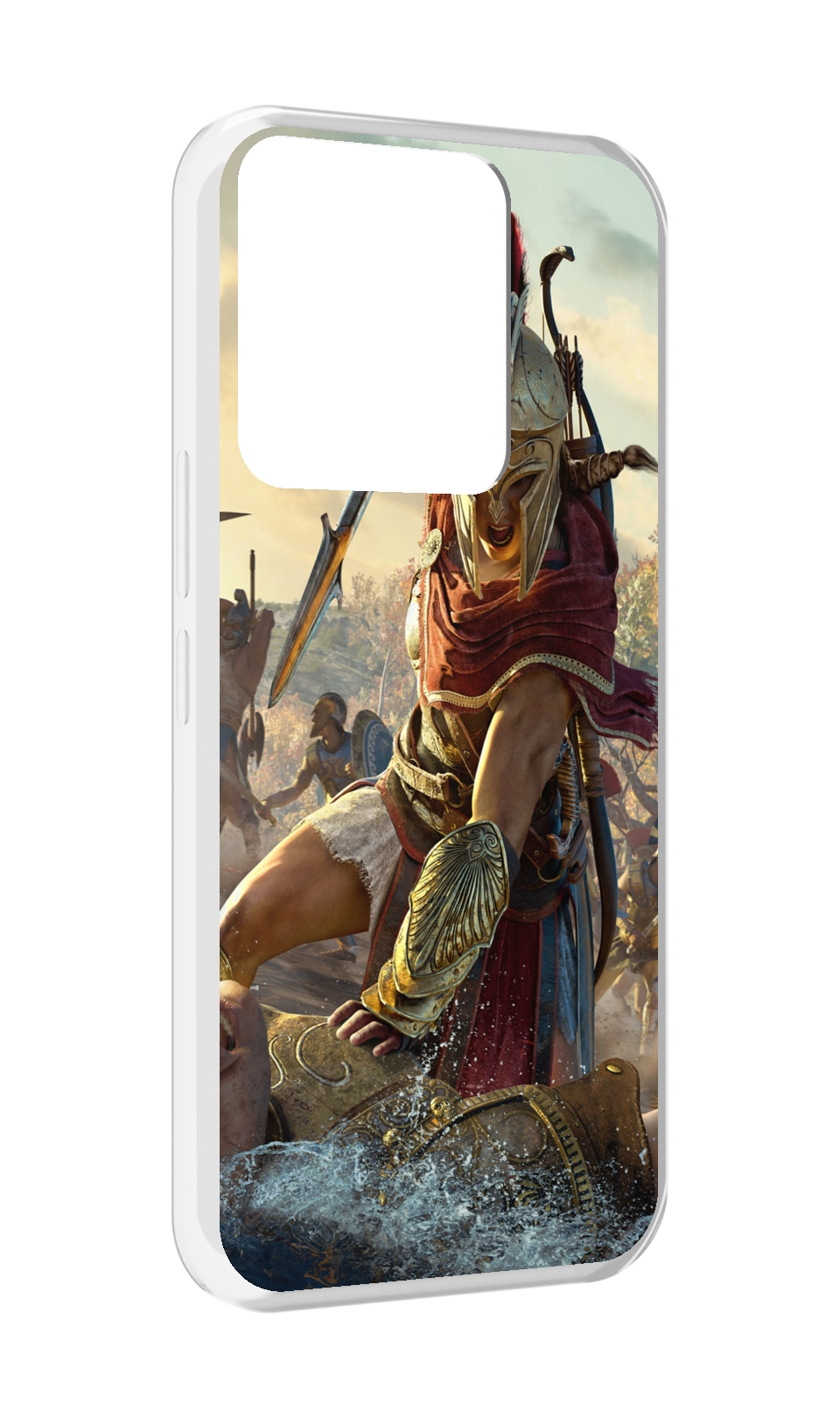 

Чехол MyPads Assassin's Creed Odyssey Kassandra мужской для Tecno Spark Go 2022, Прозрачный, Tocco