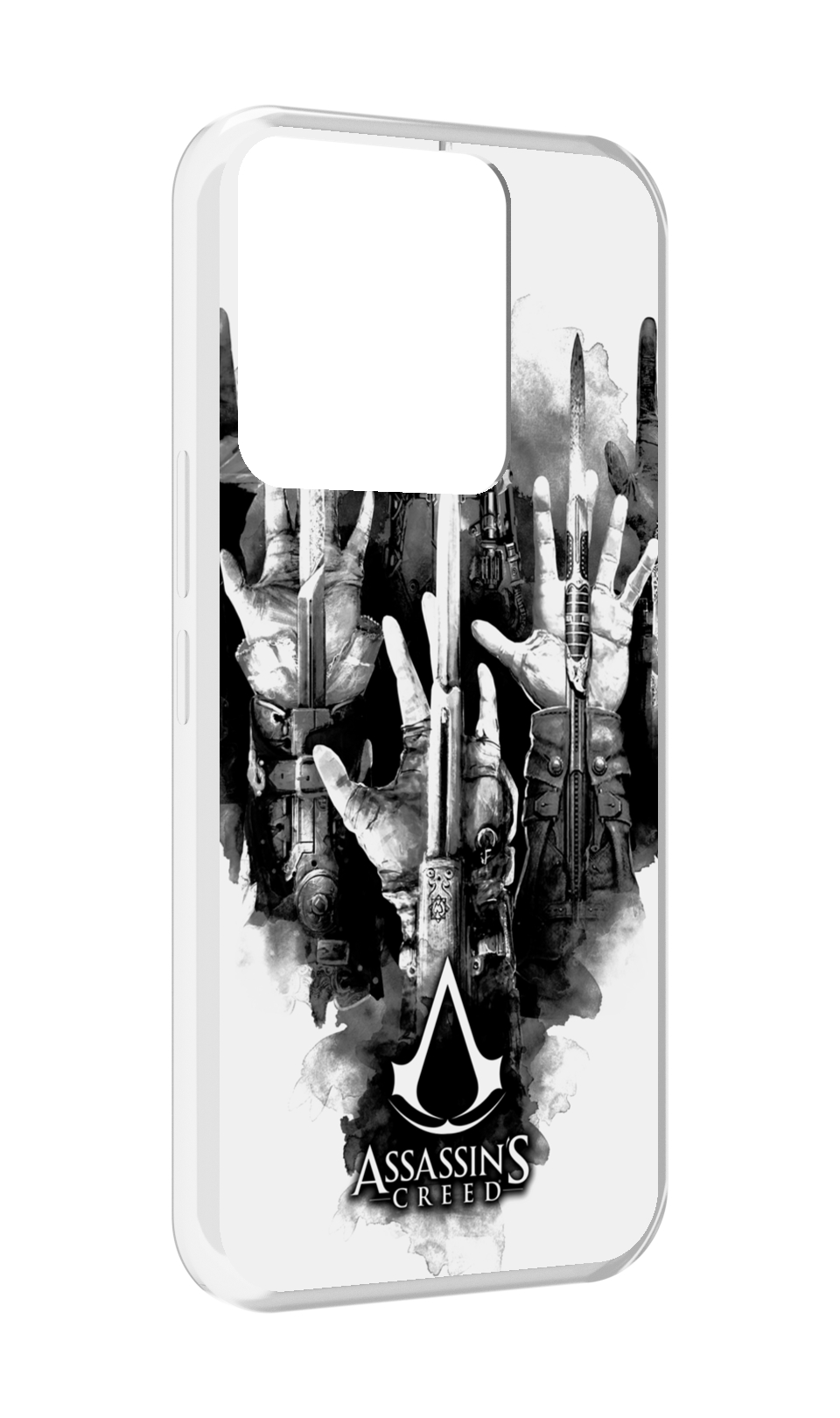 

Чехол MyPads Assassin's Creed скрытый клинок для Tecno Spark Go 2022 / Tecno Spark 8C, Прозрачный, Tocco