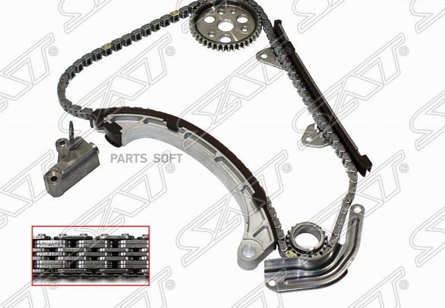 

SAT к-кт цепи ГРМ TOYOTA/DAIHATSU K3VE полный 99-