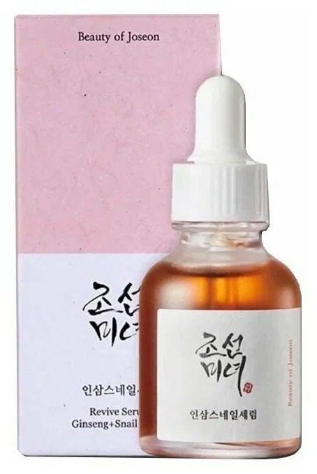 Лифтинг сыворотка для упругости кожи Beauty of Joseon Revive Serum: Ginseng+Snail Mucin