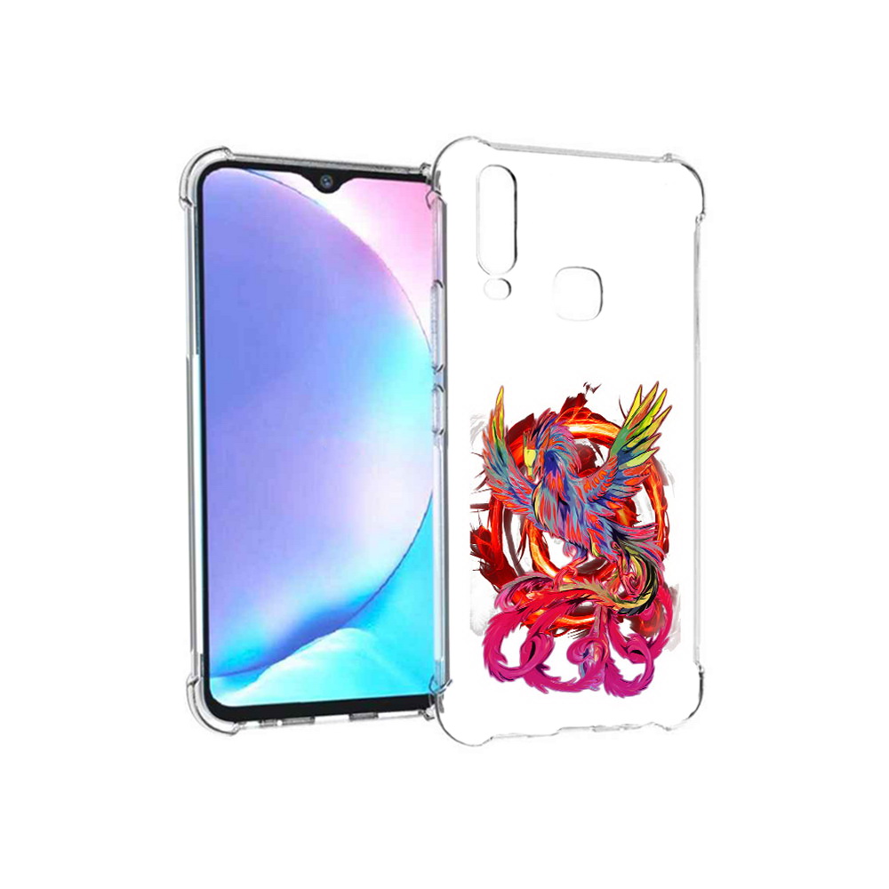 

Чехол MyPads Tocco для Vivo Y17 красочный феникс (PT136369.382.414), Tocco