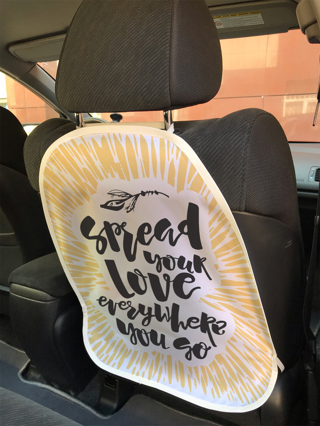 

Накидка на спинку сиденья JoyArty Распространяйте свою любовь везде, 45х62, Распространяйте свою любовь везде, куда бы вы ни пошли