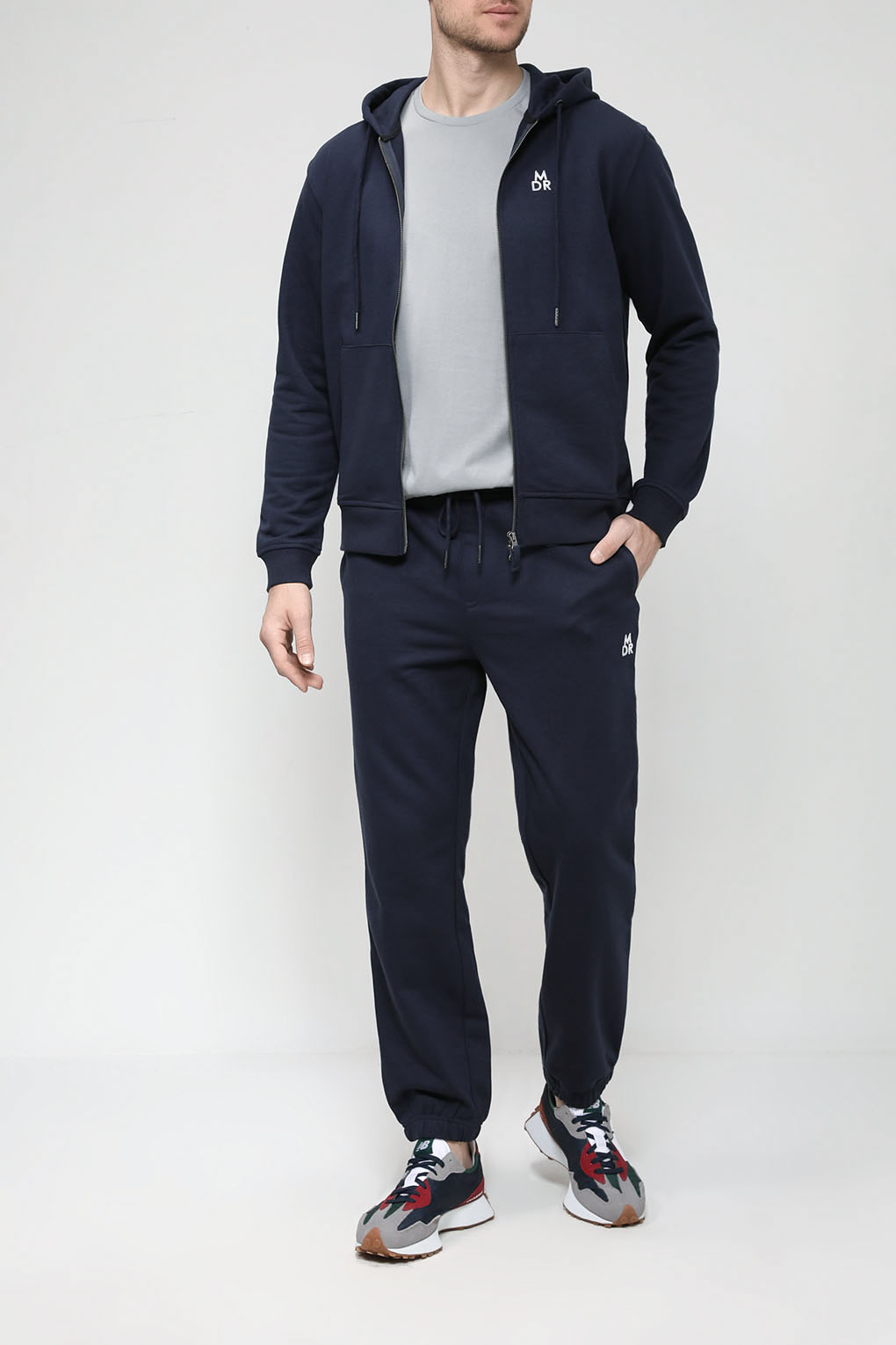 

Спортивные брюки мужские MARCO DI RADI MDR23022240 синие 3XL, Синий, MDR23022240