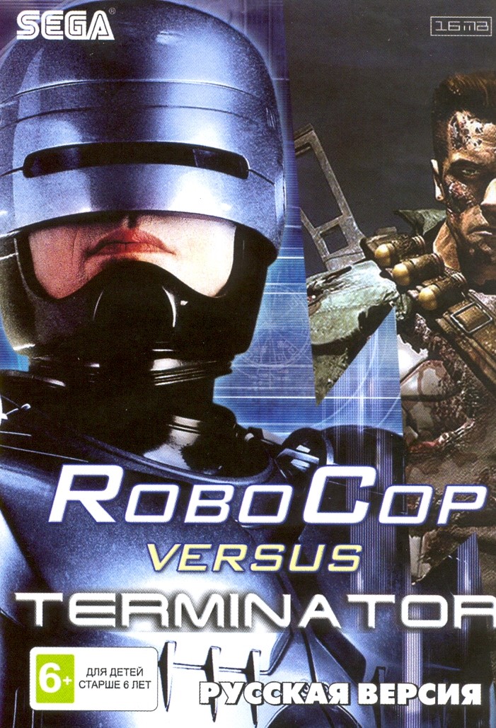 

Робокоп против Терминатора (Robocop Versus Terminator) Русская версия (16 bit)