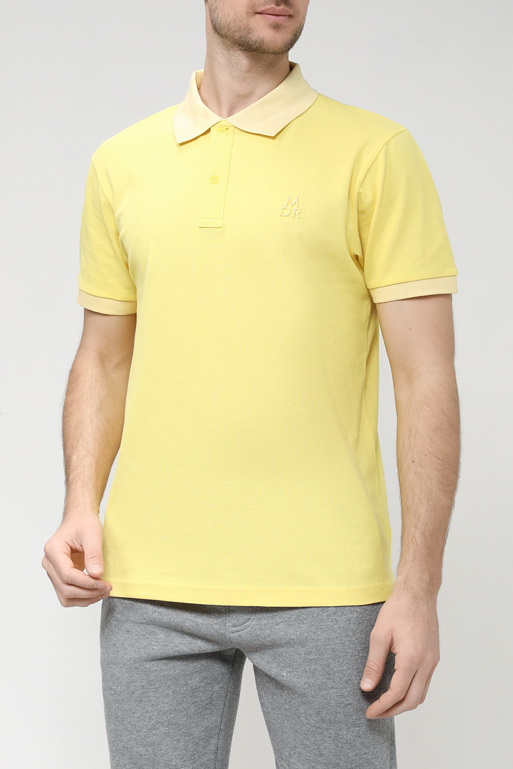 

Футболка мужская MARCO DI RADI MDR230412190 желтая 2XL, Желтый, MDR230412190