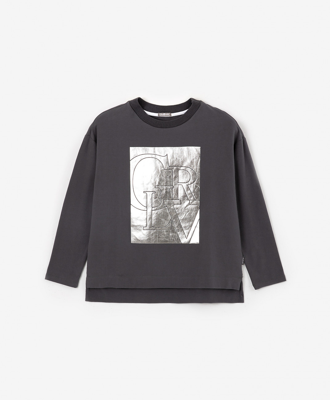 

Лонгслив детский Gulliver 22207GJC1204 цв. серый р. 152, 22207GJC1204