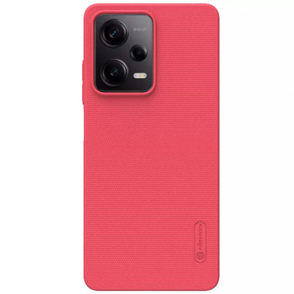 

Матовый чехол Nillkin Super Frosted Shield для Xiaomi Redmi Note 12 Pro 5G, красный, Super Frosted Shield