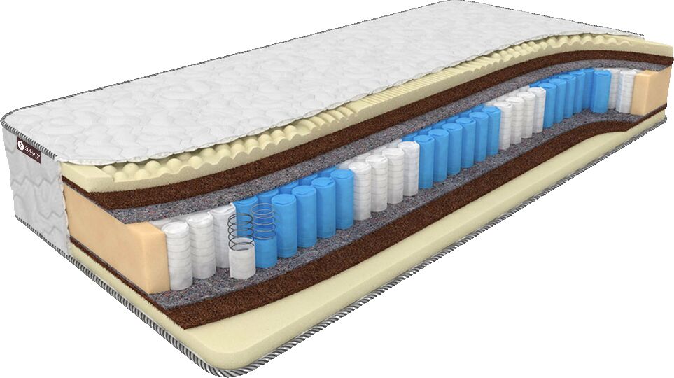 

Матрас Sonary Koropi 70х186 серии Zone, Бежевый;белый;серый;серебристый, Koropi