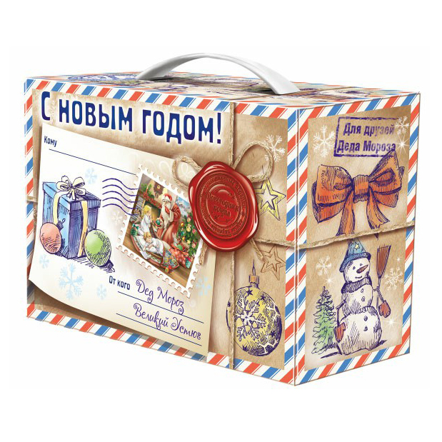 

Сладкий подарочный набор Такф С Новым годом! № 19 1,5 кг
