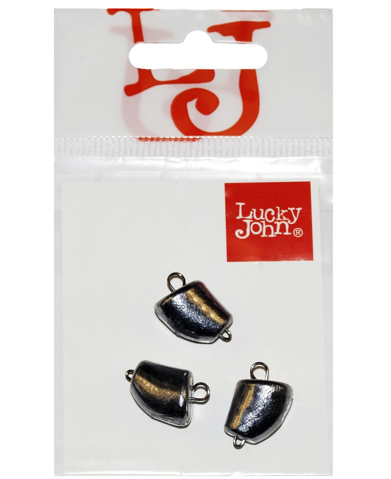 

Груз-головки разборные Lucky John Clove Small 2г, уп. 3шт, Серебристый, Clove Small