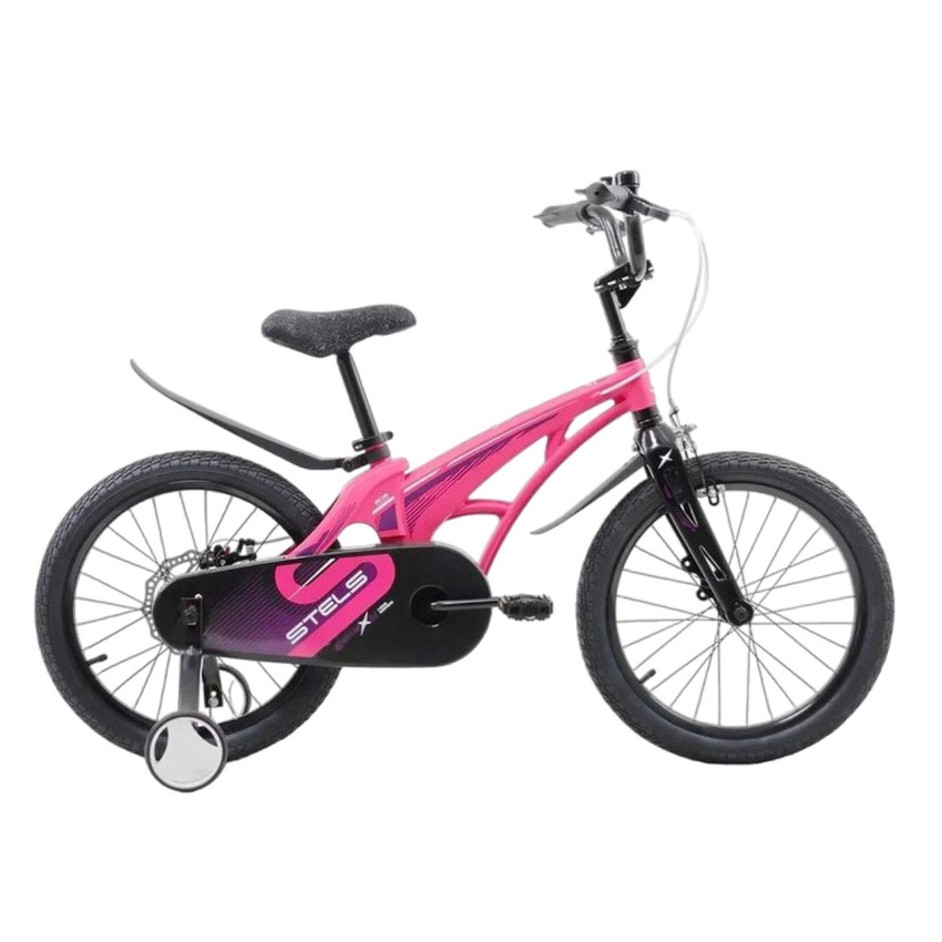 Велосипед детский Stels Galaxy V010 16 2021 года розовый