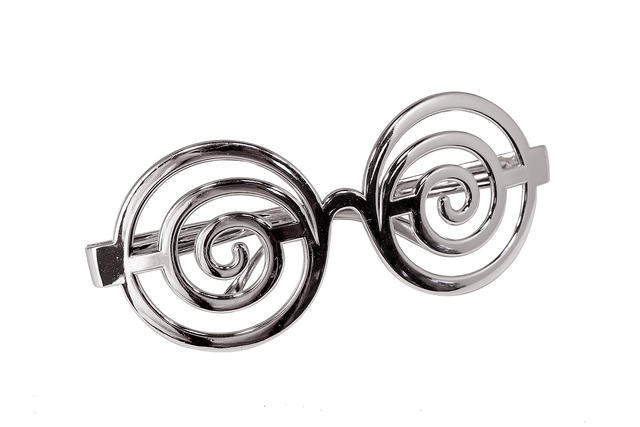 фото Карнавальные аксессуары гк сфера карнавальные очки пластиковые спираль серебро