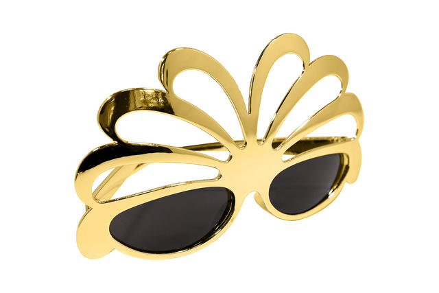 фото Карнавальные аксессуары гк сфера карнавальные очки пластиковые диадема золото