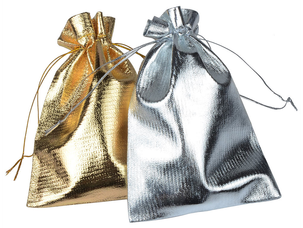 фото Мешок подарочный 13 х 18 см grand gift парчовый в ассортименте grandgift