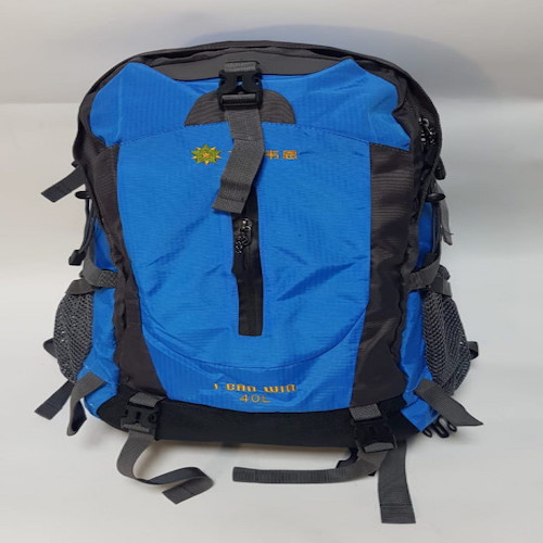 

Рюкзак туристический Coolwalk 3040 с жесткой спинкой 40 л, Синий