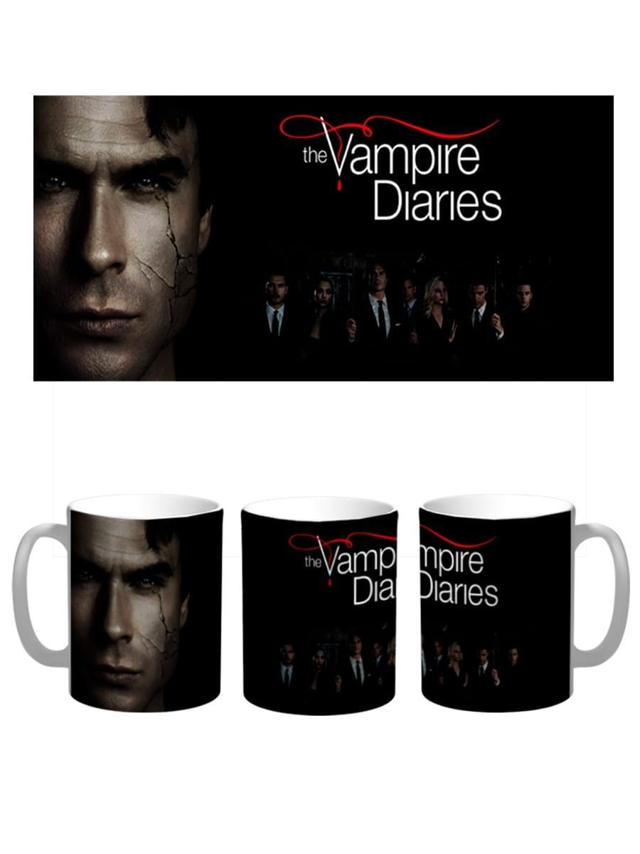 

Кружка Каждому Своё Дневники вампира, Vampire, Сериал 330 мл, CU-SRDV17-W/S