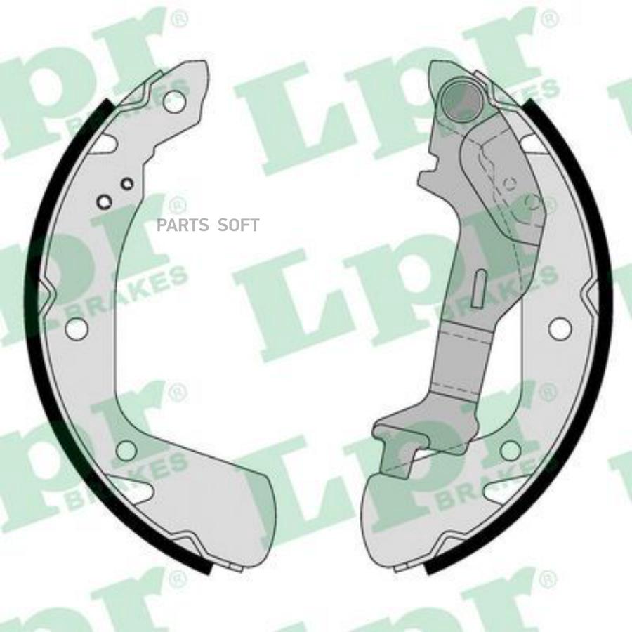 

Тормозные колодки Lpr барабанные 1195