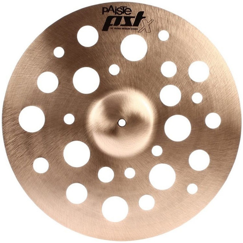 фото Тарелка для ударной установки paiste 18" pstx swiss medium crash