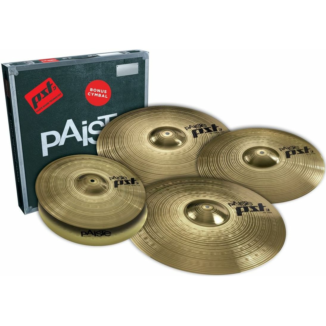 

Тарелка для ударной установки Paiste PST3 Universal Set + Bonus, PST3 Universal Set + Bonus