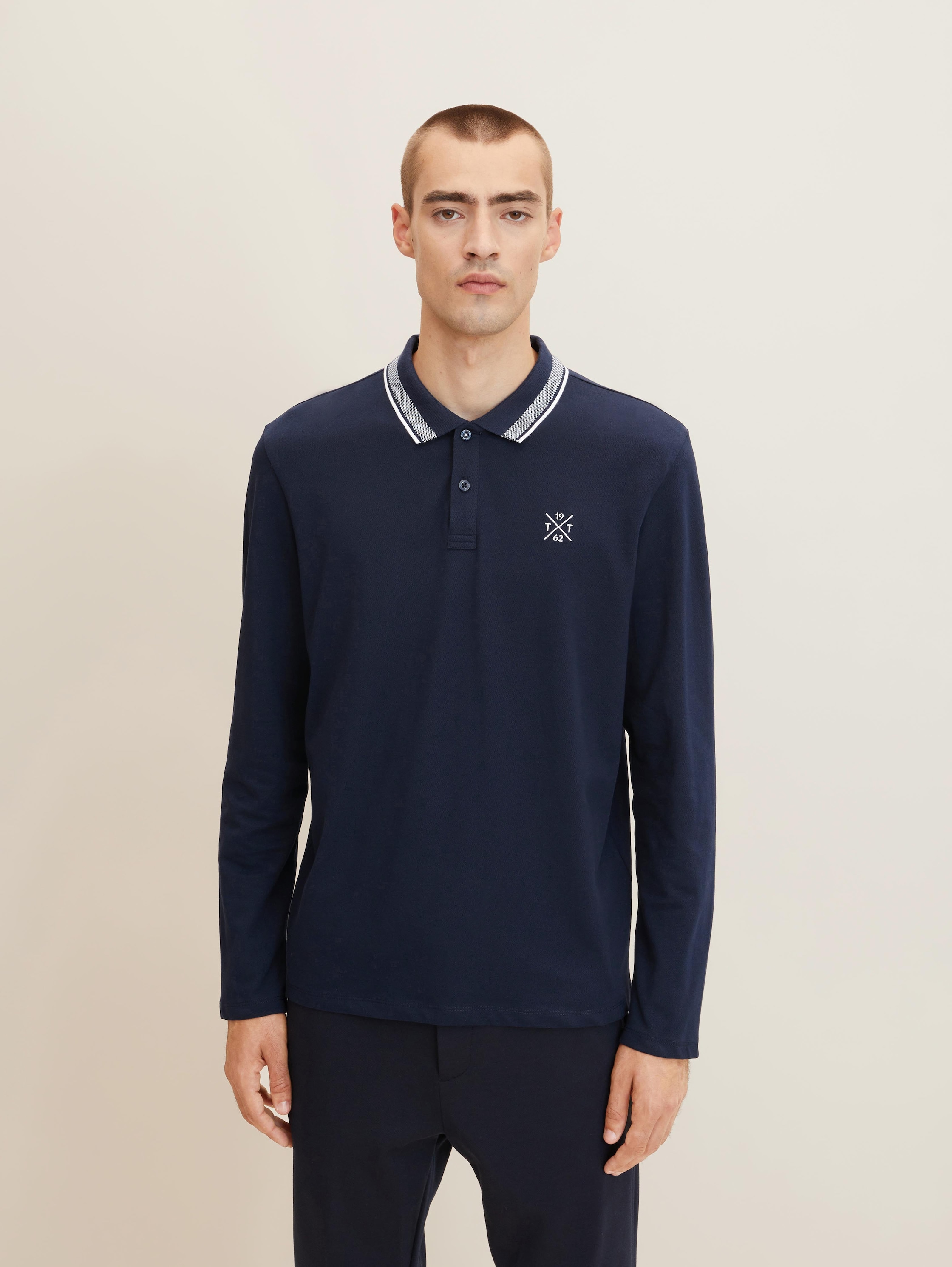 

Лонгслив мужской Tom Tailor 1034572 синий 2XL, 1034572
