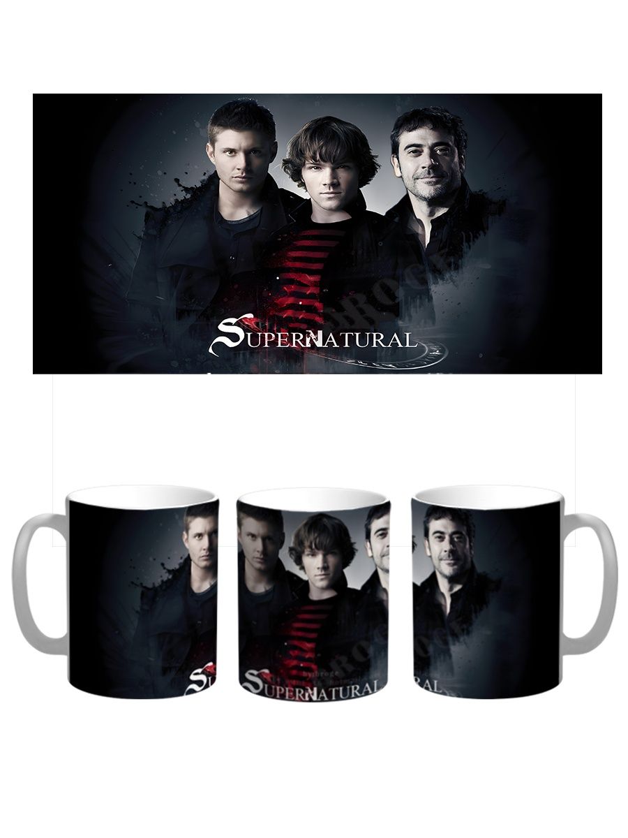 

Кружка Каждому Своё Сверхъестественное, Supernatural, Сериал 330 мл, CU-SRSN18-W/S