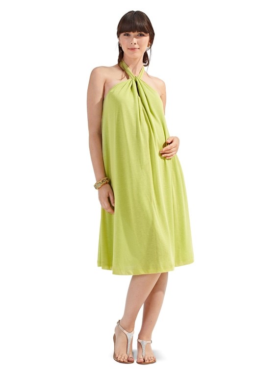 Выкройка Burda №7106 — Платье для будущей мамы