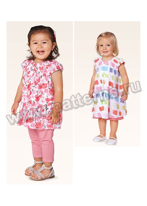 

Выкройка Burda №9412 — Платье, Леггинсы (лосины)