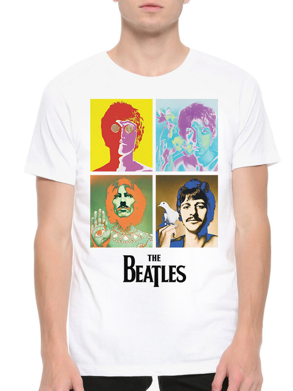 фото Футболка мужская dreamshirts the beatles белая l