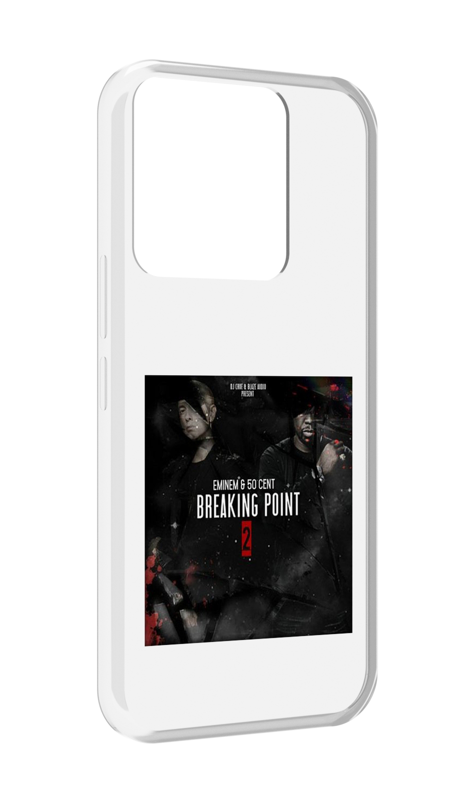 

Чехол MyPads Eminem & 50 Cent - Breaking Point 2 для Tecno Spark Go 2022 / Tecno Spark 8C, Прозрачный, Tocco