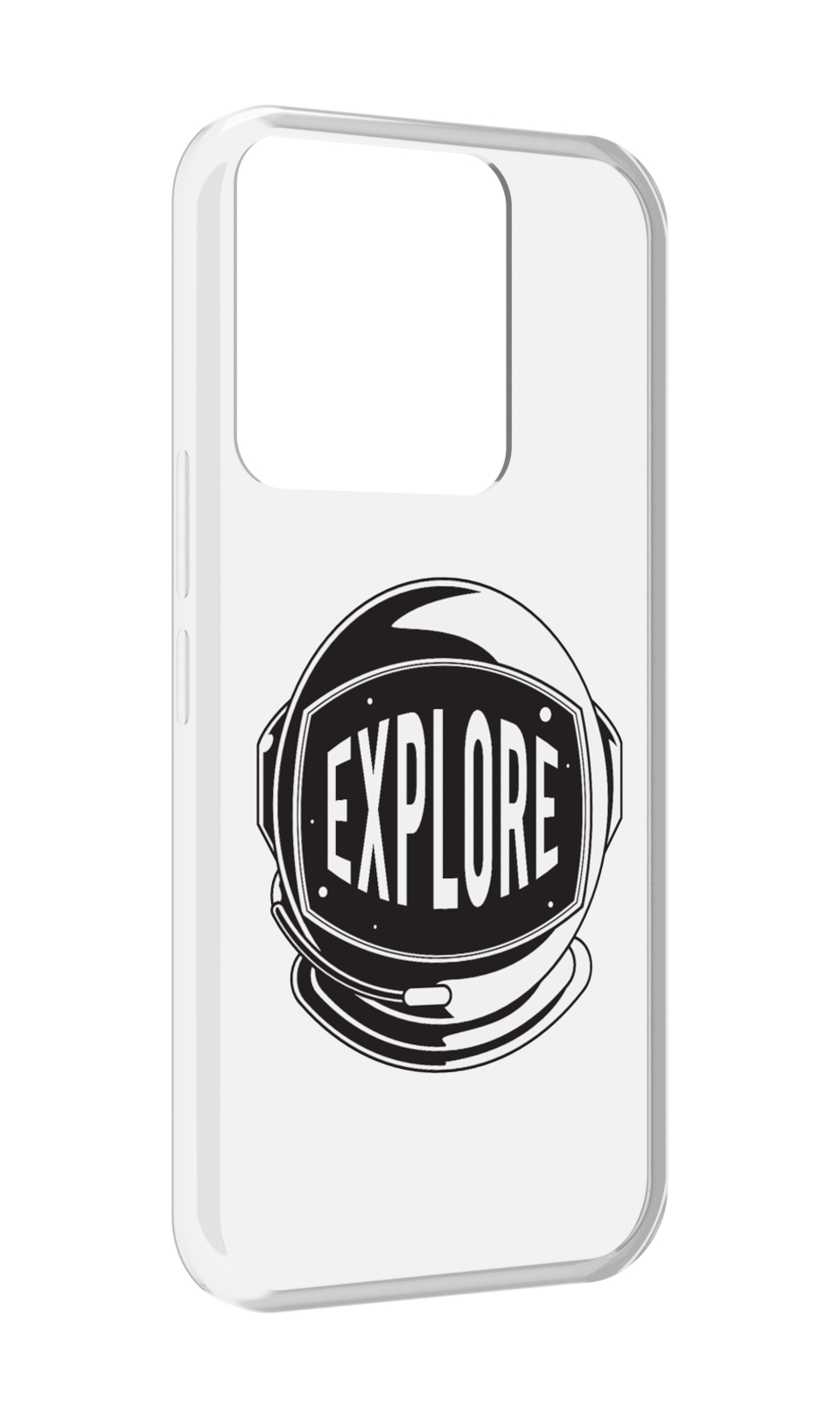

Чехол MyPads Explore для Tecno Spark Go 2022 / Tecno Spark 8C, Прозрачный, Tocco