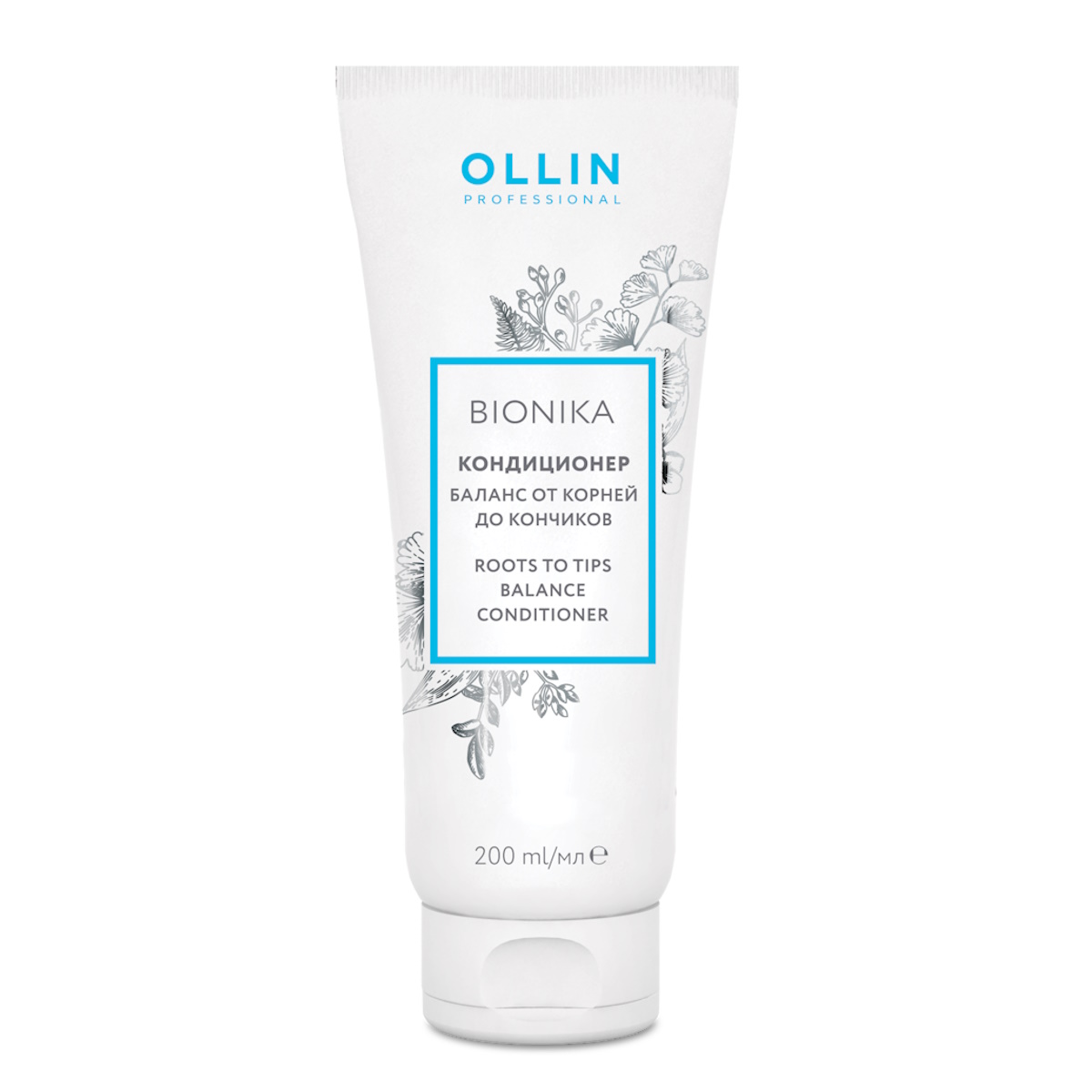 Кондиционер Ollin Professional BioNika Roots To Tips Balance Conditioner 200 мл шампунь баланс от корней до кончиков roots to tips balance shampoo ollin bionika 397281 250 мл
