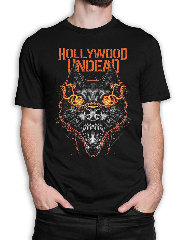 фото Футболка мужская dreamshirts hollywood undead черная l