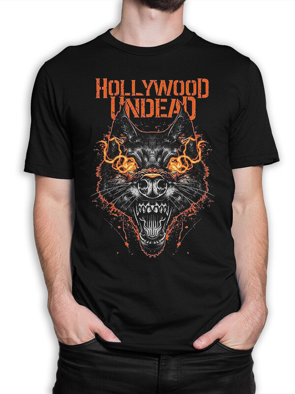 

Футболка мужская DreamShirts Hollywood Undead черная S, Hollywood Undead